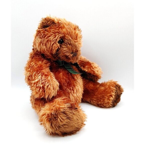 TY CLASSIC BABY AUBURN 10” Teddy Bear Stuffed Animal Beanie Toy Vintage 2001 - Picture 2 of 4